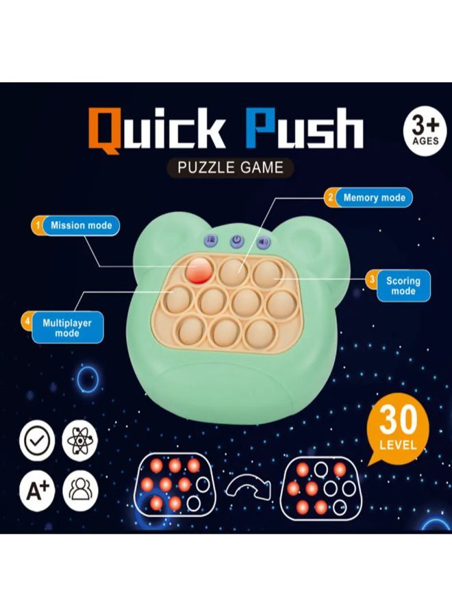 Pop Quick Push Game Console Series Toys for Kids - White - Image 2